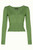 King Louie Jade Green V Heart Cardigan