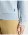 REMUS UOMO Light Blue Log Sleeve Casual Top