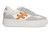 Another Trend Silver Orange Contrast Logo Trainers