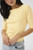 MEW Mandy Yellow Knitted Cotton Top
