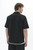 Matinique Klampo Oversize Black Resort Collar Short Sleeve Shirt