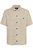 Matinique Flint Heritage Taupe Linen Mix Short Sleeve Shirt