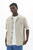 Matinique Flint Heritage Taupe Linen Mix Short Sleeve Shirt