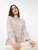 Brax Vic Taupe Stripe Shirt