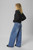 MEW Karo Medium Blue Wash X Wide Leg Jeans