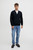 Casual Friday Karl Anthracite Black Lambswool Cardigan