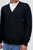 Casual Friday Karl Anthracite Black Lambswool Cardigan