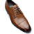 John White Lucan Tan Semi Brogue Shoe