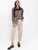 Brax Vic Brown Paisley Print Shirt