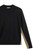 J.LINDEBERG Chester Black Side Stripe Knit Crew