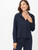 Brax Bette Navy Pinstripe Ladies Blouson