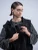 Haako Black Hooded Zip Waistcoat