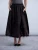Haako Black Zip Detail Skirt