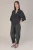 VIVERE Smilla Black Pin Tuck Fluid Blouse