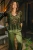 Traffic People Stevie Green Sheer Embroidered Blouse