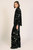 Traffic People Graft Black Floral Velvet Shirt