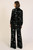Traffic People Graft Black Floral Velvet Shirt