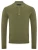 Remus Uomo Green Long Sleeve Cotton Polo