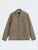 Sand Soft Lambwool Brown/Beige Checked Overshirt