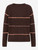 Brax Liz Brown Striped Alpaca/Wool Blend Jumper