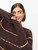 Brax Liz Brown Striped Alpaca/Wool Blend Jumper