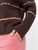 Brax Liz Brown Striped Alpaca/Wool Blend Jumper