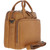Ashwood Two Section Waxy Leather Work Bag Cognac: W-75