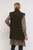 MEW Deep Green Long Waistcoat