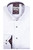 Giordano White Twill Shirt with Sleeve & Collar Detail