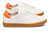 Ladies Clae White Tangerine Bradley Vegan Sneaker