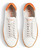 Ladies Clae White Tangerine Bradley Vegan Sneaker