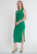 Ana Alcazar Green Cut Out Dress