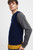 Casual Friday Karl Navy Crew Lambswool Knit