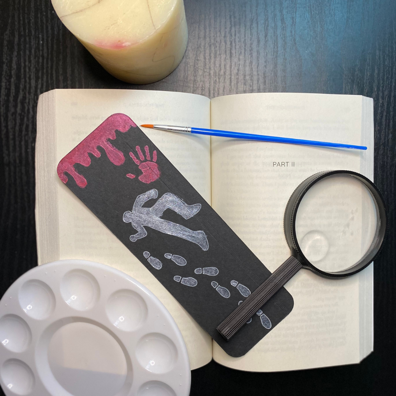 Suspense is Killing Me Etched Acrylic Bookmark