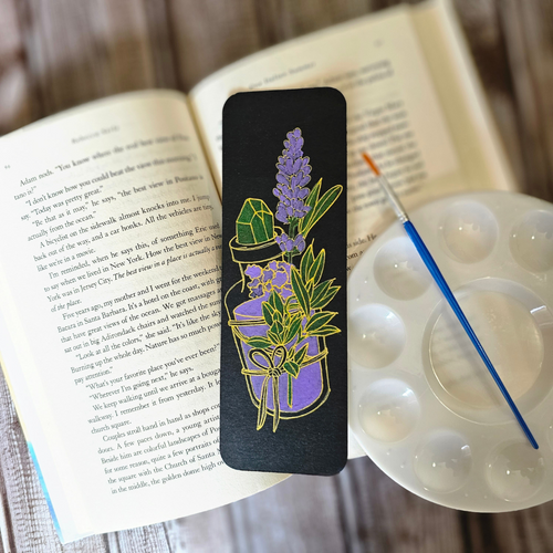 Lavender Potion Bookmark