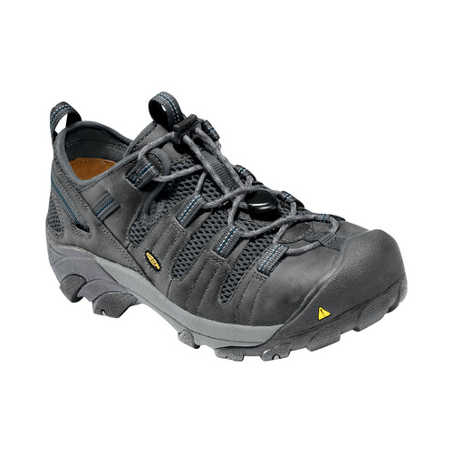 KEEN Utility Atlanta Cool #1006979 Men's Static Dissipative Waterproof Low Cut Steel Safety Toe Trail Hiker Work Boot