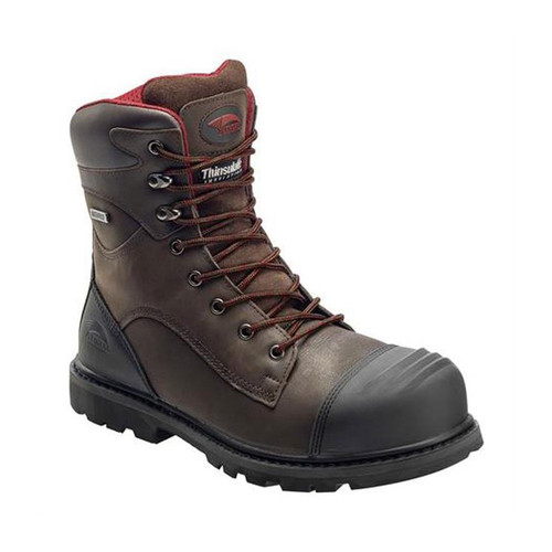 Avenger #7575 Men's 8" Waterproof 200g Insulated Composite Safety Toe Work Boot
