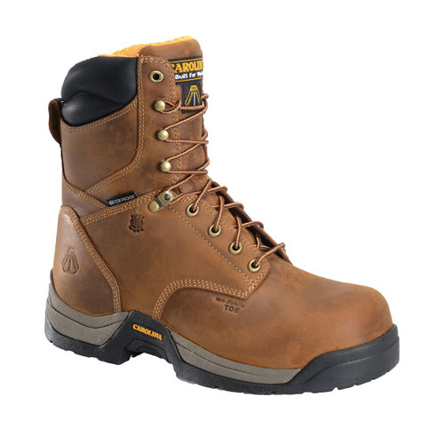 Carolina Coil CA9955 Men's 8" Waterproof Puncture Resistant Composite Safety Toe Work Boot