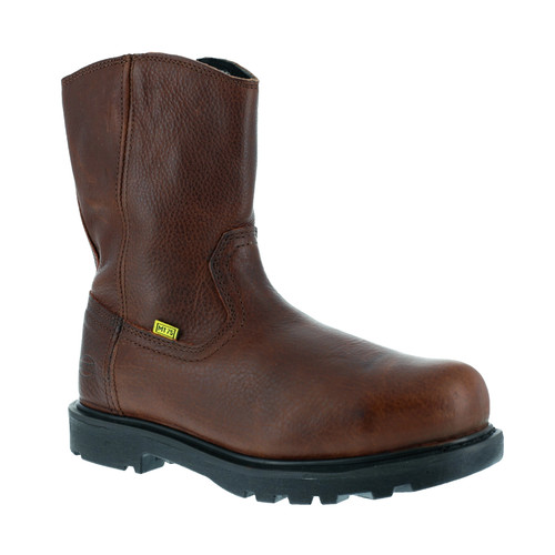 Iron Age Hauler #IA0195 Men's 10" Internal Met-Guard Pull On Composite Safety Toe Work Boot Iron Age Hauler #IA0195 Men's 10" Internal Met-Guard Pull On Composite Safety Toe Work Boot