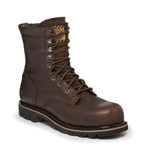Justin Miner #WK711 Men's 8" Waterproof Puncture-Resistant Composite Safety Toe Work Boot