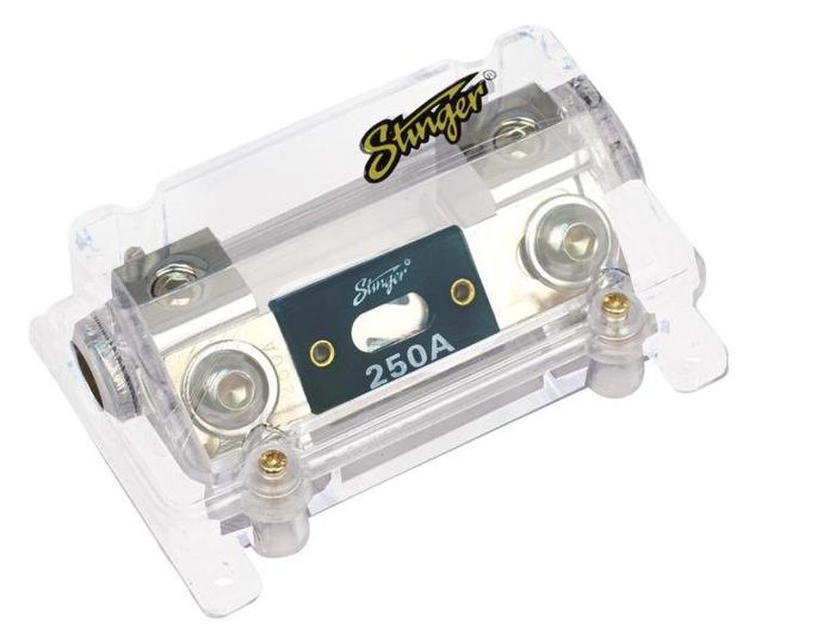 STINGER Inline-ANL-Sicherungshalter – Für 1/0 Oder 4 AWG Kabel | Wasserabweisend