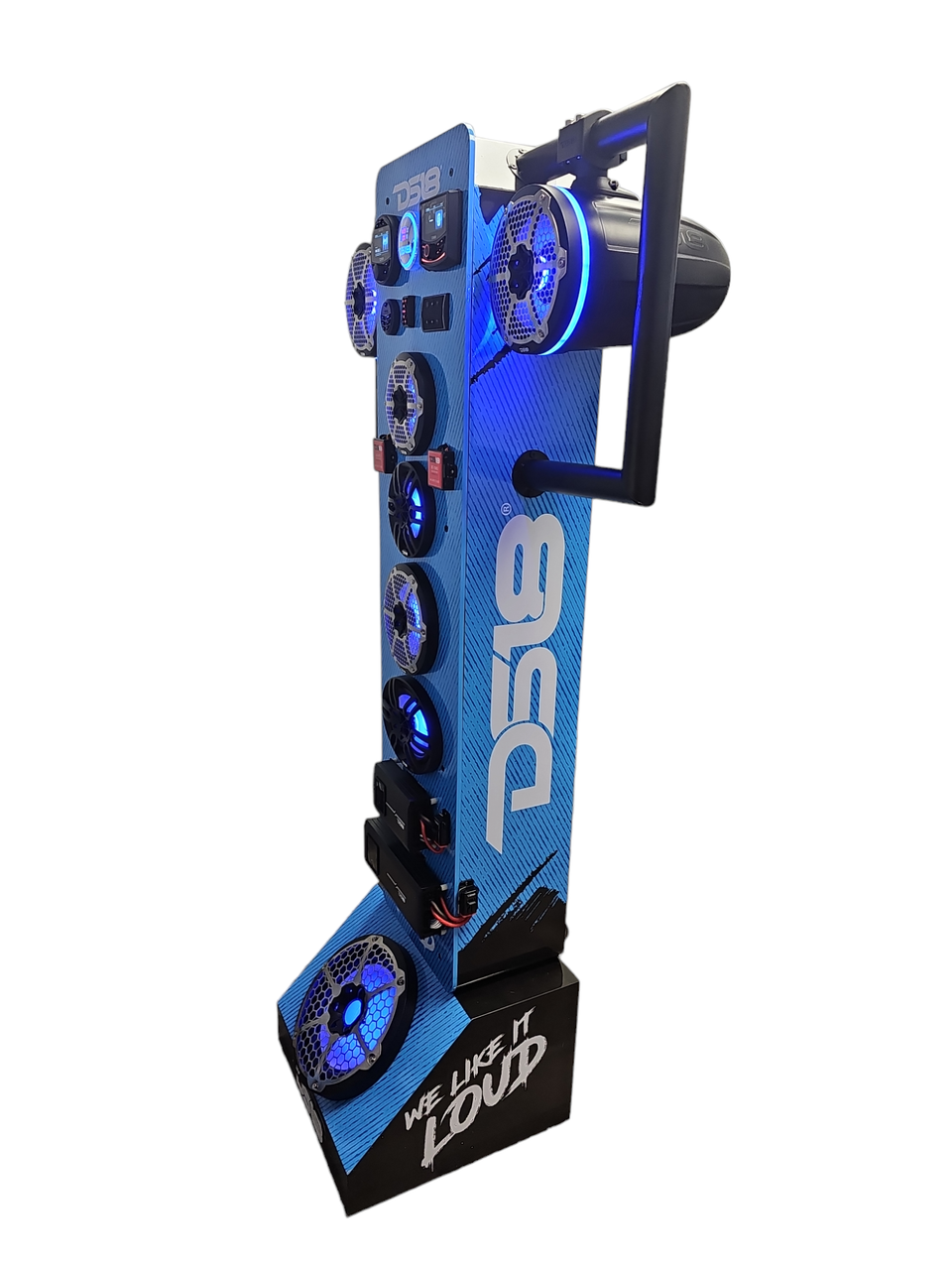 Ds18 Display Store Rack DS18 IN-STORE ACTIVE DISPLAY - MARINE AUDIO - BLACK - Team Marketing ...