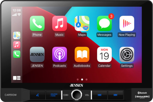 JENSEN 9″ Receiver with Wireless Apple CarPlay and Android Auto – CAR910W