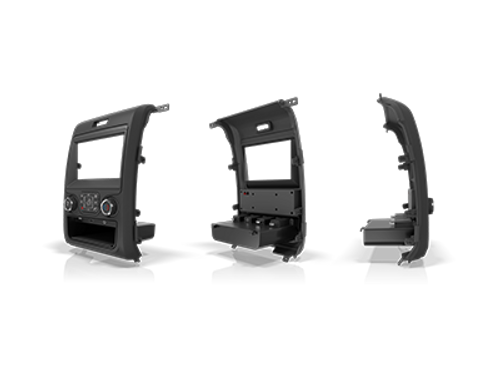 K150 DASH KIT AND T HARNESS FOR 2013-14  FORD F150 TRUCKS WITH 4.3" SCREEN