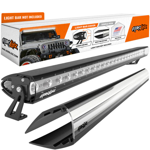 AEROLIDZ Clear -  50  inch - Single row LED light bar cover