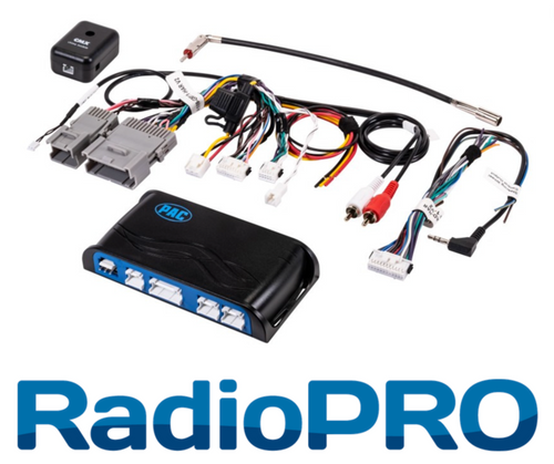 RadioPro Radio Replacement Interface With Built In OnStar Retention, Pre-Programmed Steering Wheel Control Retention and Navigation Outputs (***Combines OS-2C, OS-2C-BOSE & SWI-RC Interface***)
