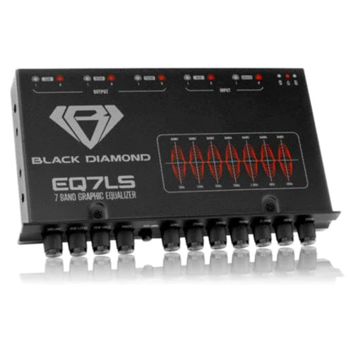 7 BAND GRAPHIC EQUALIZER WITH BUILT IN LPF, HIGH VOLT OUTPUT 5 VOLTS FRONT & 8 VOLTS SUB OUTPUT