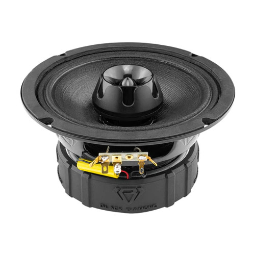 Black Diamond 6.5" Mid-range LoudSpeaker With Bullet Tweeter Built In 4-Ohm 450 Watts