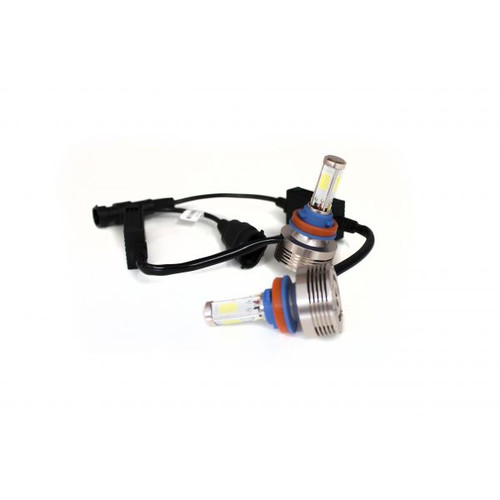 H11 4-Sided Plug-N-Play LED Headlight Kit - 2,500 LUX (6,000 Lumens) w/ OEM Kelvin Color