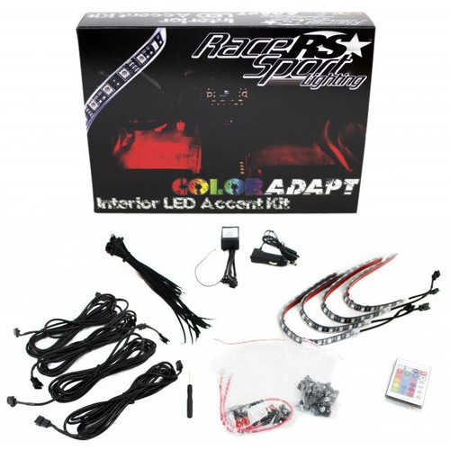 RACESPORT RGB COLORADAPT INTERIOR LIGHT KIT WITH CARD REMOTE